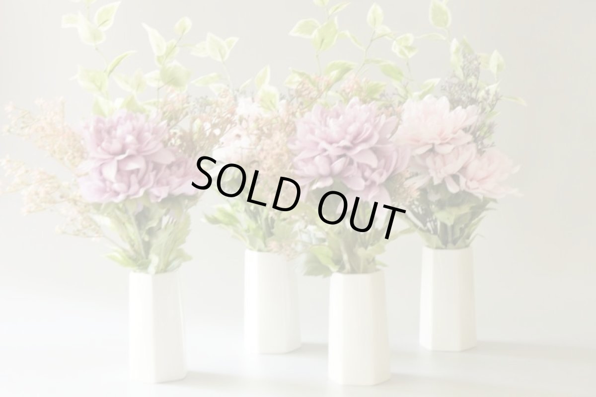 画像6: お墓用高級造花 【MEMORIES PREMIUM】スイートマム（ピンク・１対） (6)