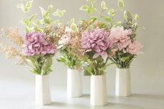 画像5: お墓用高級造花 【MEMORIES PREMIUM】スイートマム（薄紫・１対） (5)