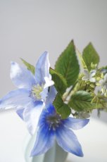 画像3: 御仏壇用のお供え花（クレマチス ブルー） (3)
