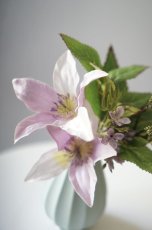 画像2: 御仏壇用のお供え花（クレマチス 薄紫） (2)