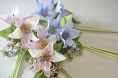 画像4: 御仏壇用のお供え花（クラシッククレマチス 薄紫）（2束） (4)