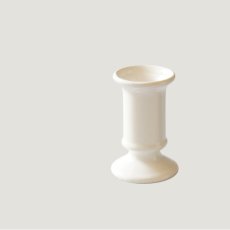 画像1: 御仏壇用の花器（白、9.5cm） (1)