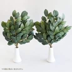 画像1: 神棚用の高級榊造花 ヒサカキ（1対・3サイズ） (1)