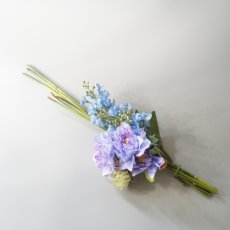 画像4: 春夏の御仏壇のお供え花（ブルー×薄紫ダリア） (4)